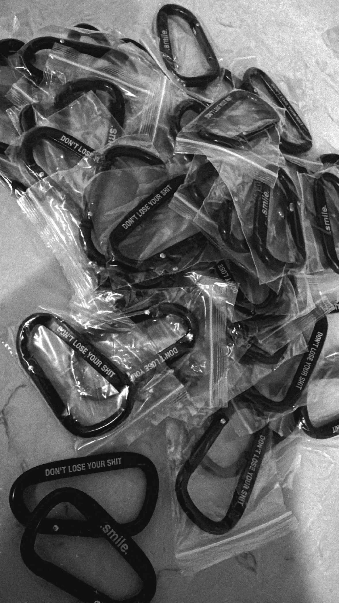 Don't Lose Your Shit Carabiner