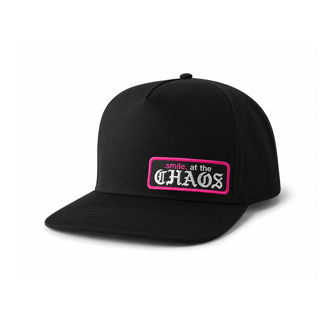 Smile at the Chaos Snapback Hat