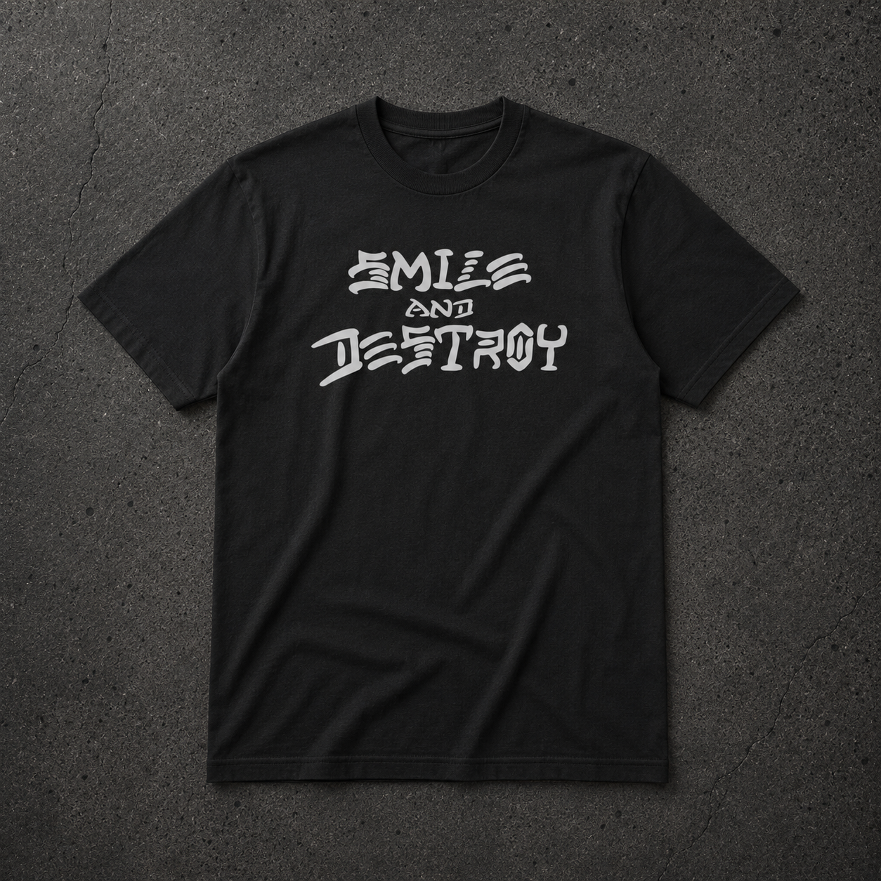 Smile and Destroy Tee