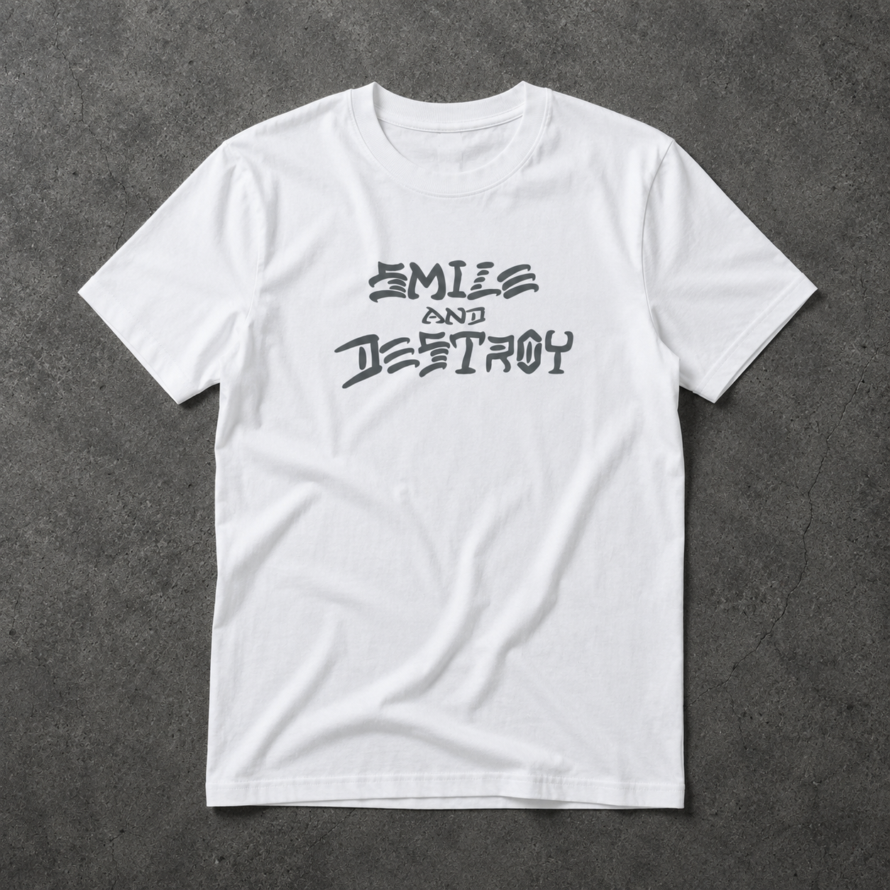 Smile and Destroy Tee