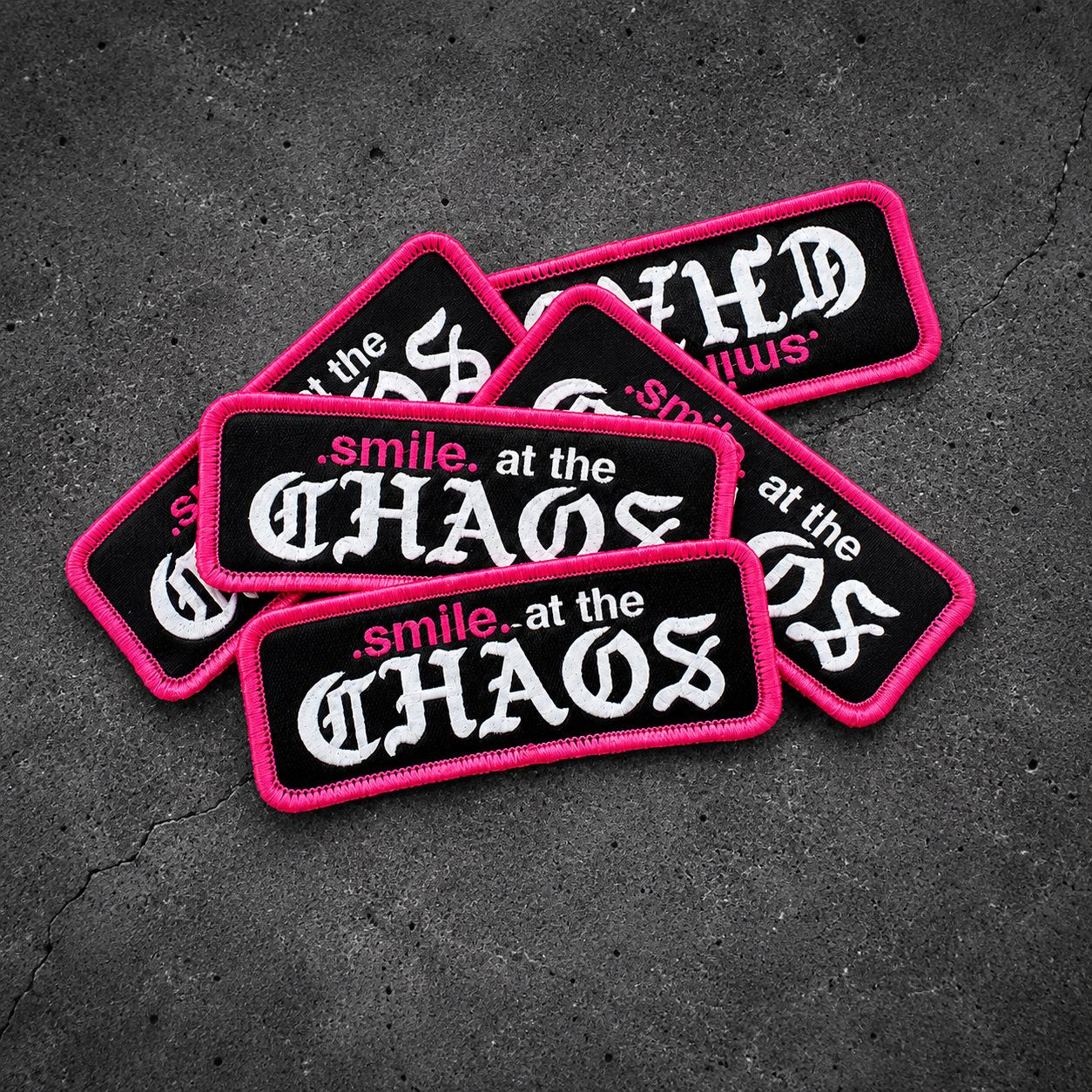 Smile at the Chaos Snapback Hat