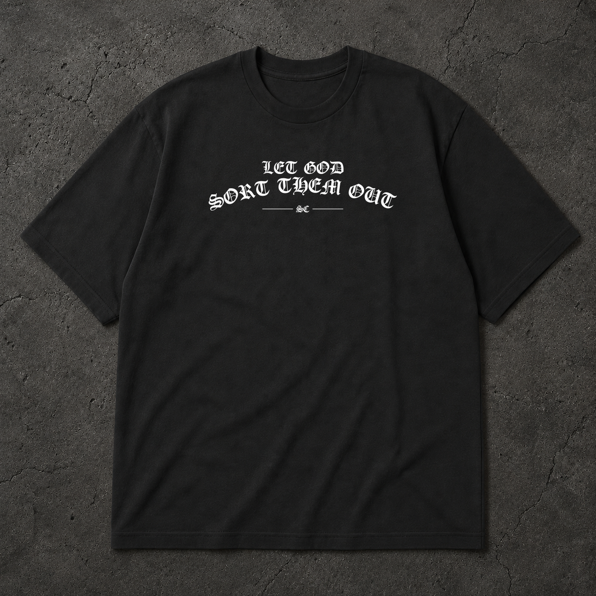 Sort Tee