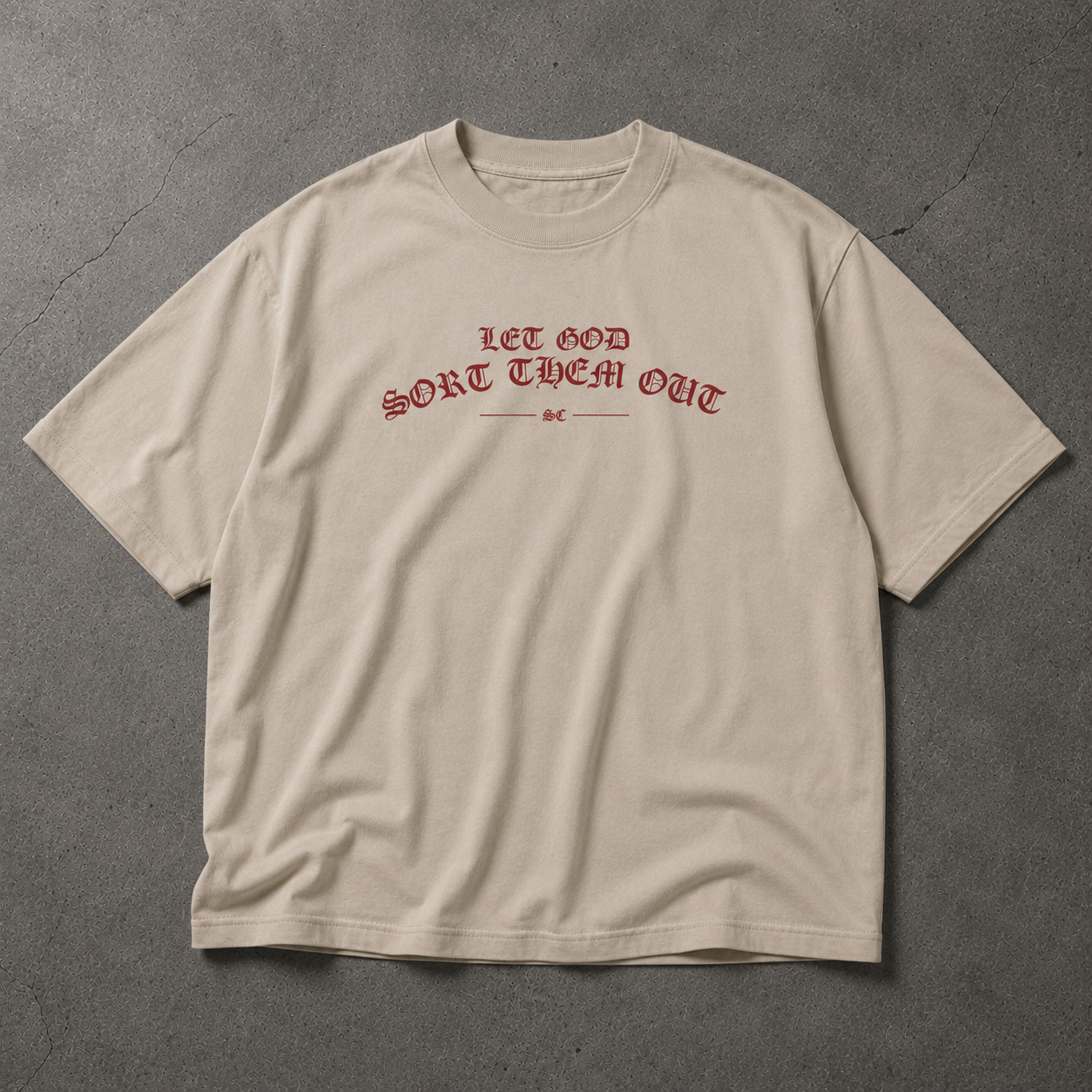 Sort Tee